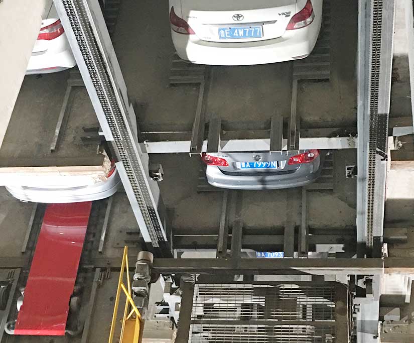 automated parking system pictures